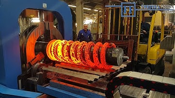 WIM-100-H CNC Custom made hot spring coiling lathe coiler up to 100 mm wire diameter