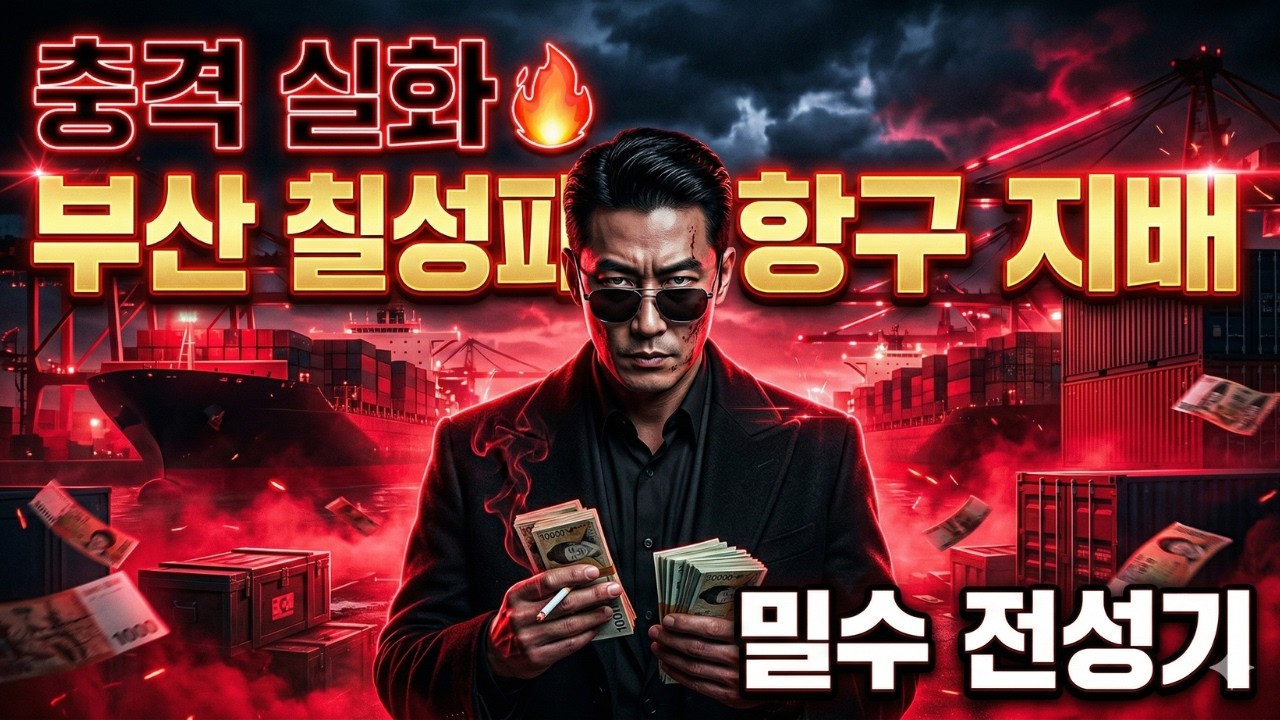 【충격 실화】 부산 칠성파 항구 지배! 밀수 전성기의 숨겨진 전설 🔥 조폭 실화