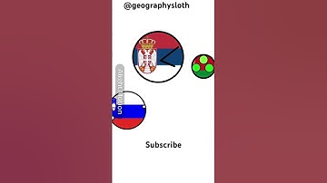 The real slav should say “da” #slovenia #serbia #slavic#countryballs #geographysloth  #language #sub