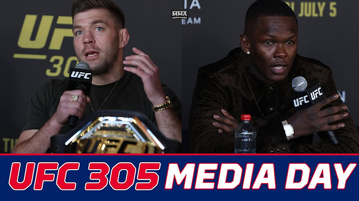 🔴 UFC 305: Du Plessis vs. Adesanya Media Day LIVE Stream | MMA Fighting