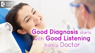 How important is it to listen to make a good diagnosis?  Dr. Hussain Iqbal Wardhawala
