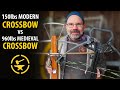 960lbs crossbow vs 150lbs crossbow  tested