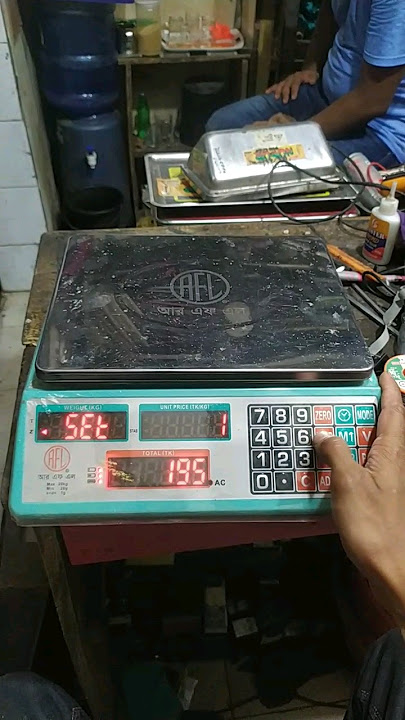 Rfl 20 kg Digital Scale Calibration #shorts #short #digital_scale Nupur Digital Scale