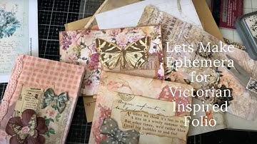 Lets Make Ephemera for Victoria Folio