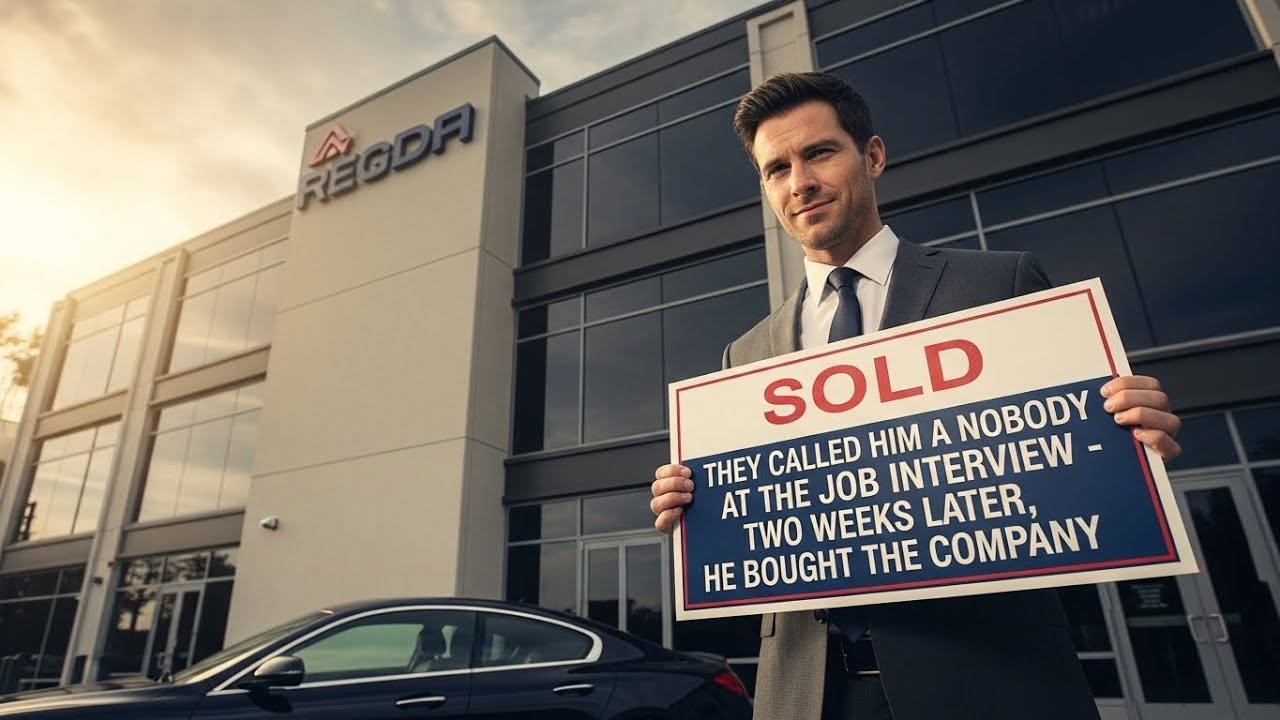 They Called Him a Nobody at the Job Interview — Two Weeks Later, He Bought the Company