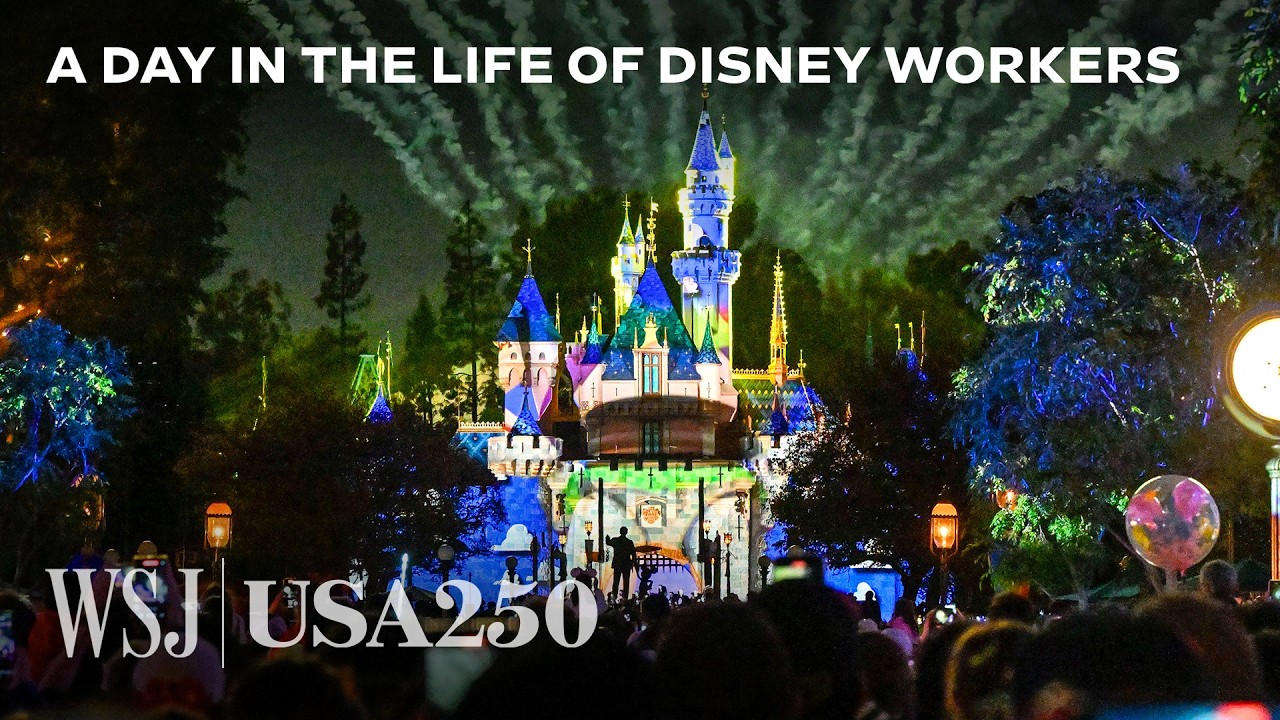 Running Disneyland: The Challenges of Managing a Miniature City | WSJ