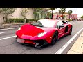 スーパーカー搬出 退場シーン ランボルギーニ フェラーリ GT-R Lamborghini McLaren Ferrari 2023 黒アカのSHOW TIME 6th SUPERCAR SOUNDS