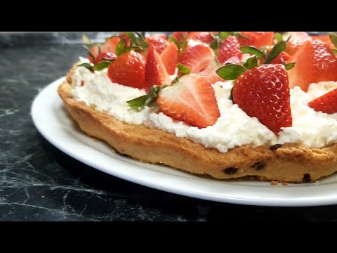 Vidéo: Tarte Aux Fraises à La Noix De Coco