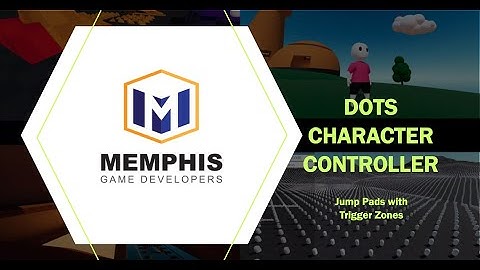 DOTS Character Jump Pad