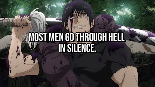 Most Men go through Hell in Silence | (Dark Motivation)