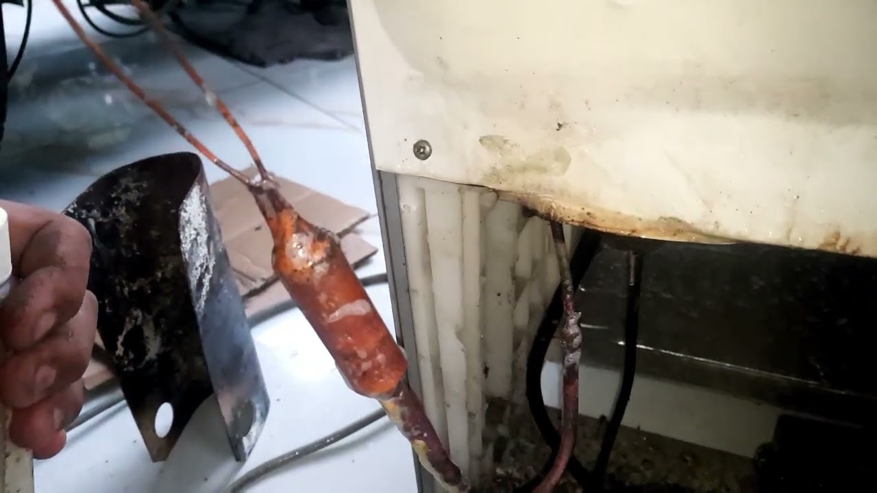 Perbaikan Kulkas 1 Pintu Tidak Dingin – Ganti Kapiler dan Filter Dryer