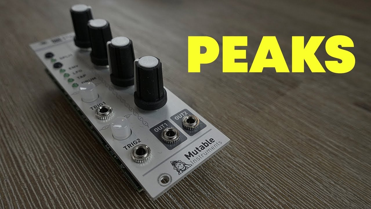 Mutable Instruments Peaks Overview