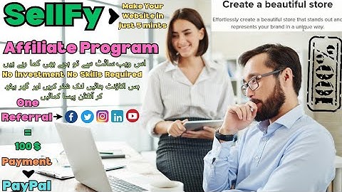 SellFy | Product Selling | Affiliate Program | Earn money online | Online Income site #20sMentor786