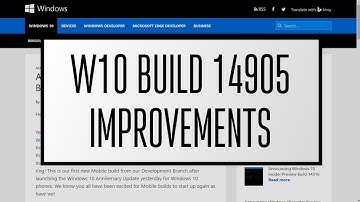 Windows 10 Build 14905 Fixes & Improvements!