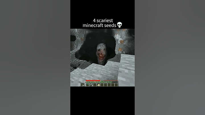 Minecraft Scariest Seeds Moment