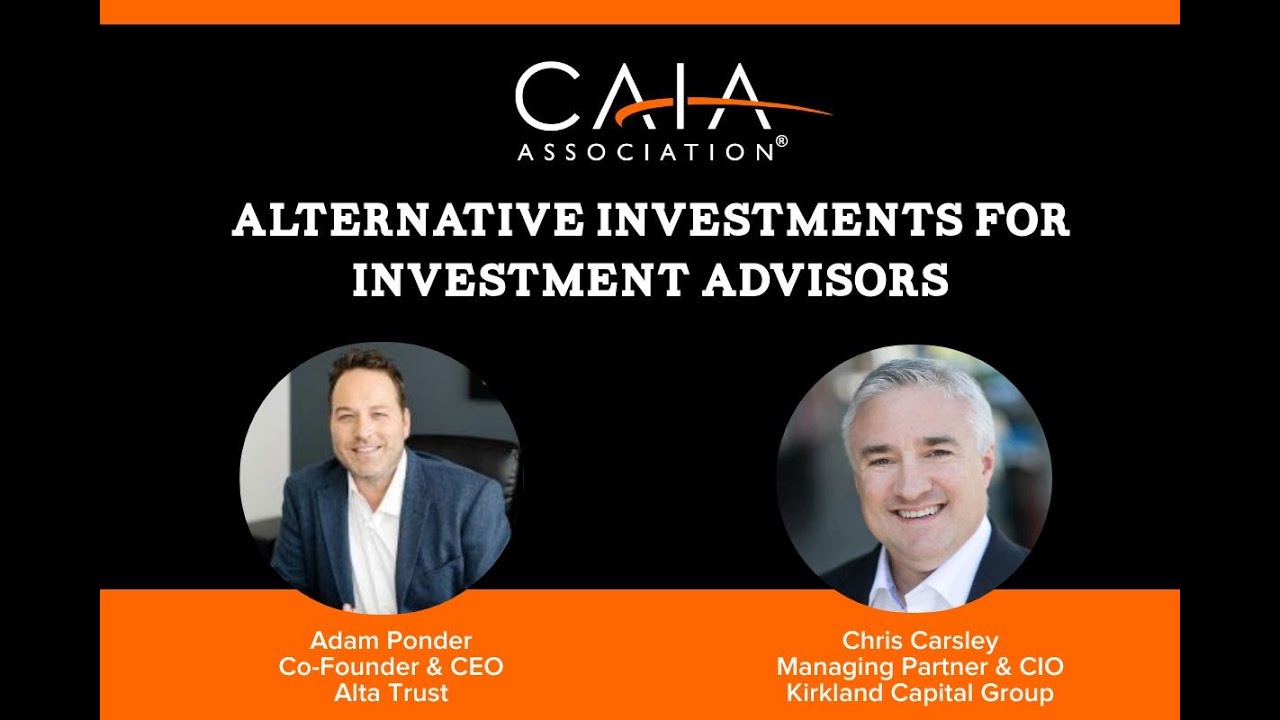 Alternative Investments for Investment Advisors - YouTube