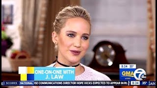 Jennifer Lawrence Chats New Spy Movie &quot;Red Sparrow&quot; (GMA)