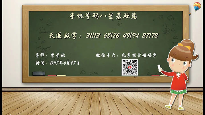 數字能量學之手機號八星基礎篇（詳解天醫磁場） - 天天要聞