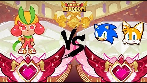 Grapefruit Cookie VS Sonic & Tails