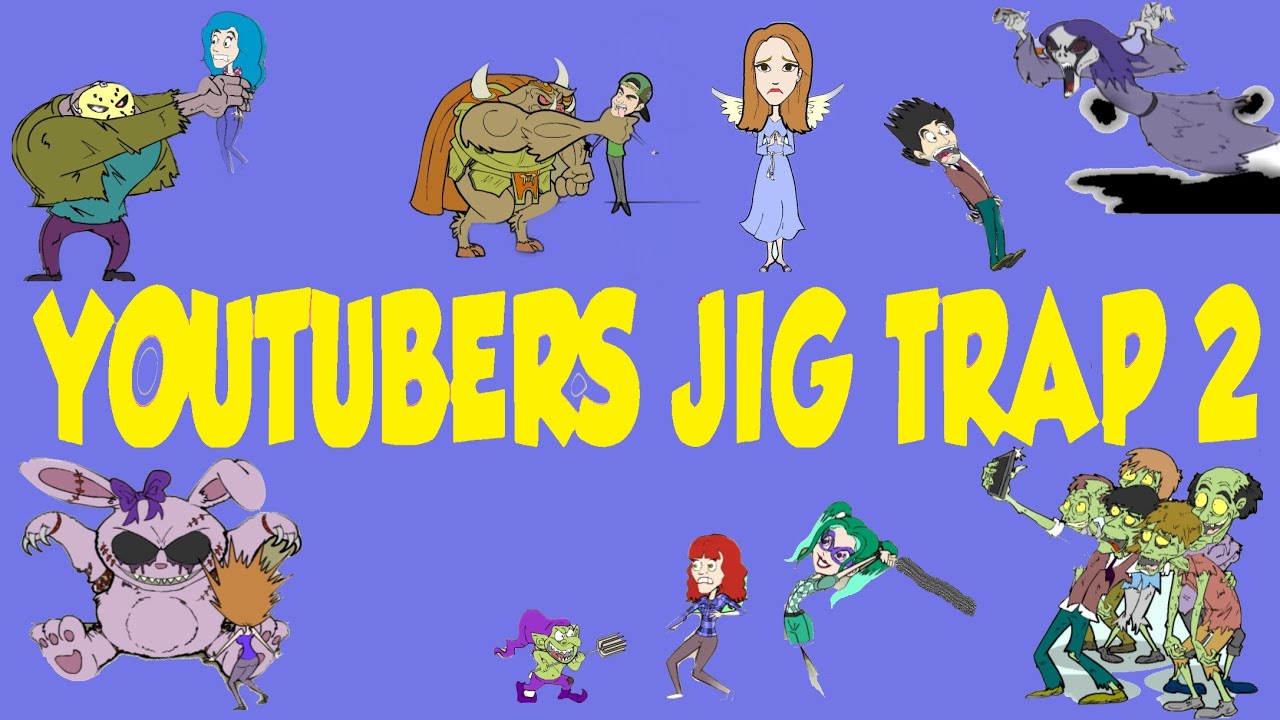 Jig Youtubers Mad Traps 2 Full walkthrough [Mad Traps] - YouTube