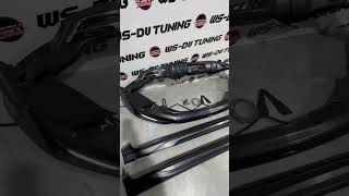 Обвес Modellista Toyota C-HR 16-19 передняя губа с ходовыми огнями,задняя губа,пороги-материал PP
