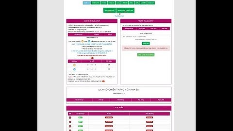 cách làm web chẳn lẻ zalopay (demo code clzalopay API  gốc)