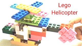 Easy Lego Helicopter Tutorial #How To Make Helicopter From Lego