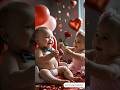 Adorable Babies Celebrate Valentine’s Day! ❤️🥰 #valentinesday #lovedstory #lovestatus #valentine