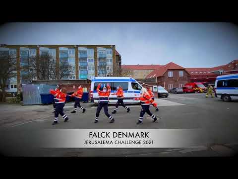 Jerusalema Challenge ST-Ambulance Rescuers Falck Denmark