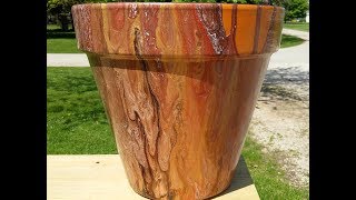 Flower Pot Acrylic Painting (22) - Flower Pot Series (10) Flip Cup/Blowdryer