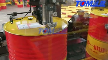 Automatic drum filling machine