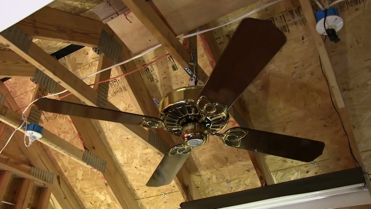 Fan Test Throwbacks w/Dan: Casablanca "Zephyr" Ceiling Fan (w/Victorian blades)