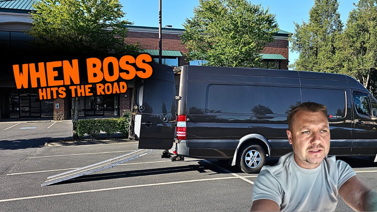 Important load when the BOSS himself has to run it! Expediting Delivery Business