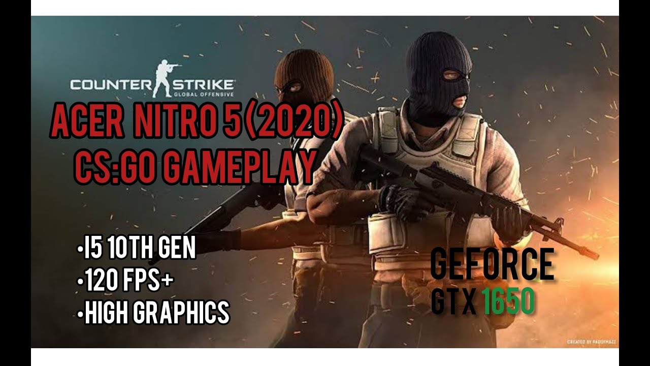 ACER NITRO 5 (2020) | CS:GO GAMEPLAY - YouTube