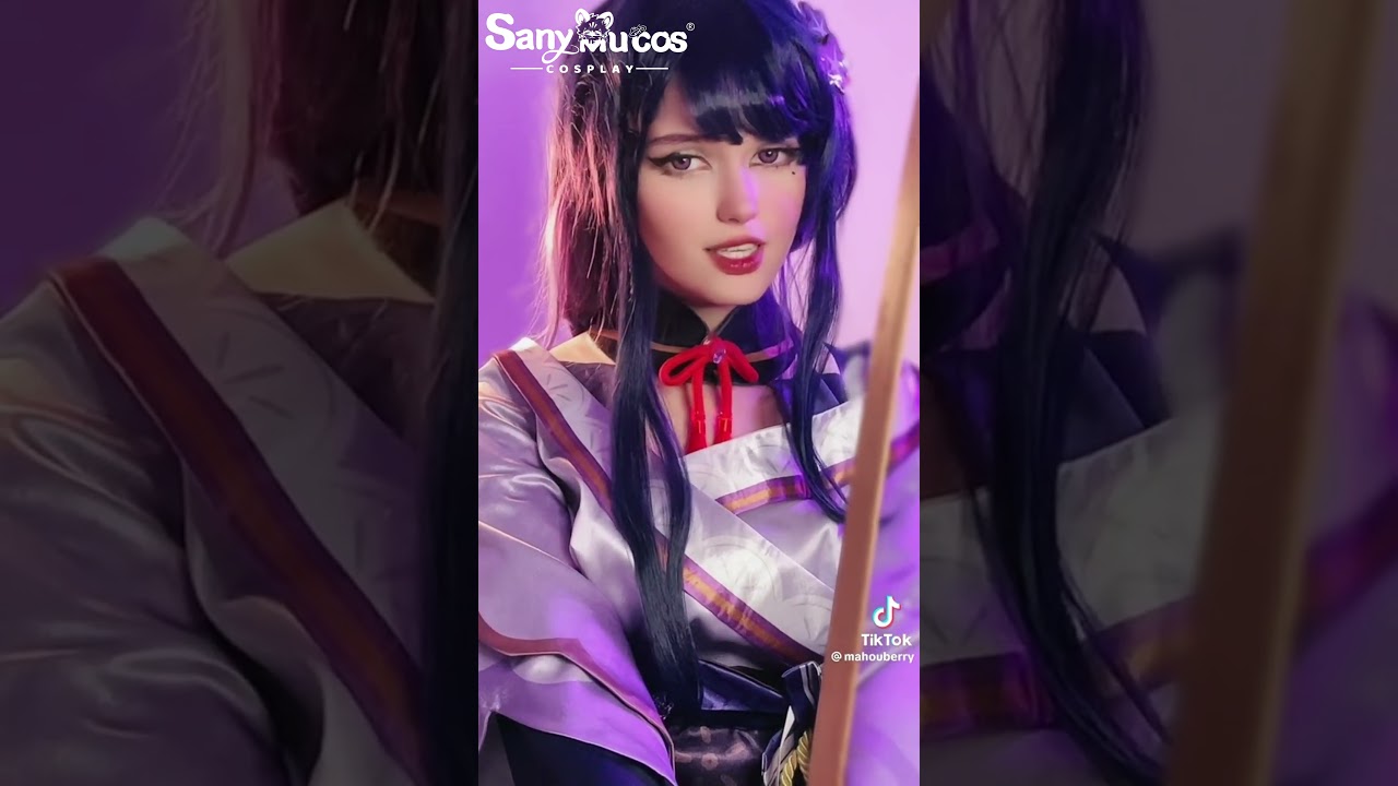 🤝Genshin Impact Raiden Shogun Cosplay - SanyMuCos x Mahouberry🤝