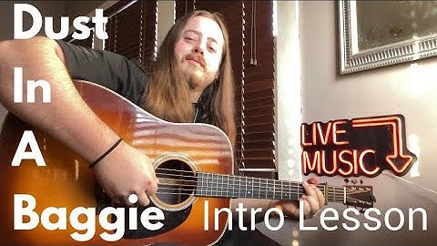 Dust In A Baggie - Billy Strings - Song Intro Lesson || Cody Gregory #billystrings #dustinabaggie