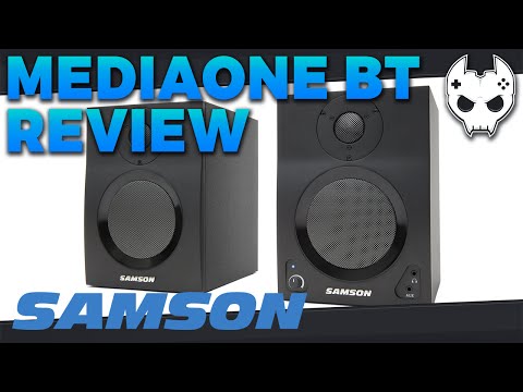 Product Review: Samson MediaOne BT4 - Active Studio Monitors with Bluetooth