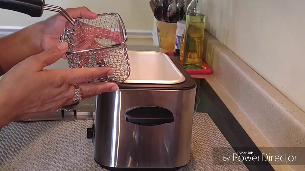 Review of my 1.1 liter Farberware Deep Fryer or Mini Fryer 