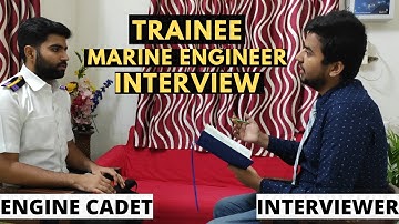 Trainee Marine Engineer Interview {S1.E9}