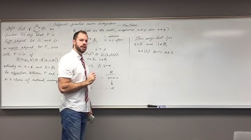 Category Theory: Adjoint Functors Part 1