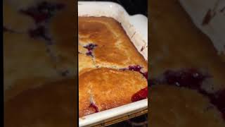 ASMR Blueberry Cobbler