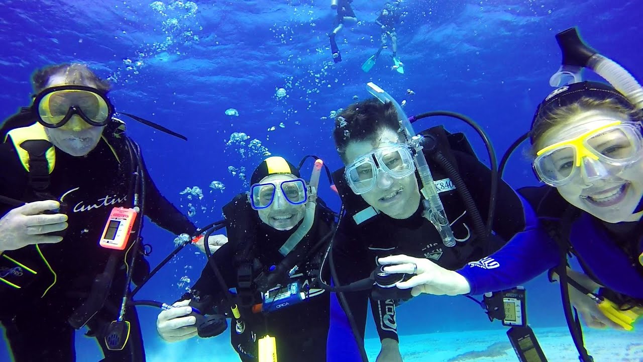 10. Scuba Diving in Cozumel, Mexico. Palancar Caves Reef. GoPro Hero4