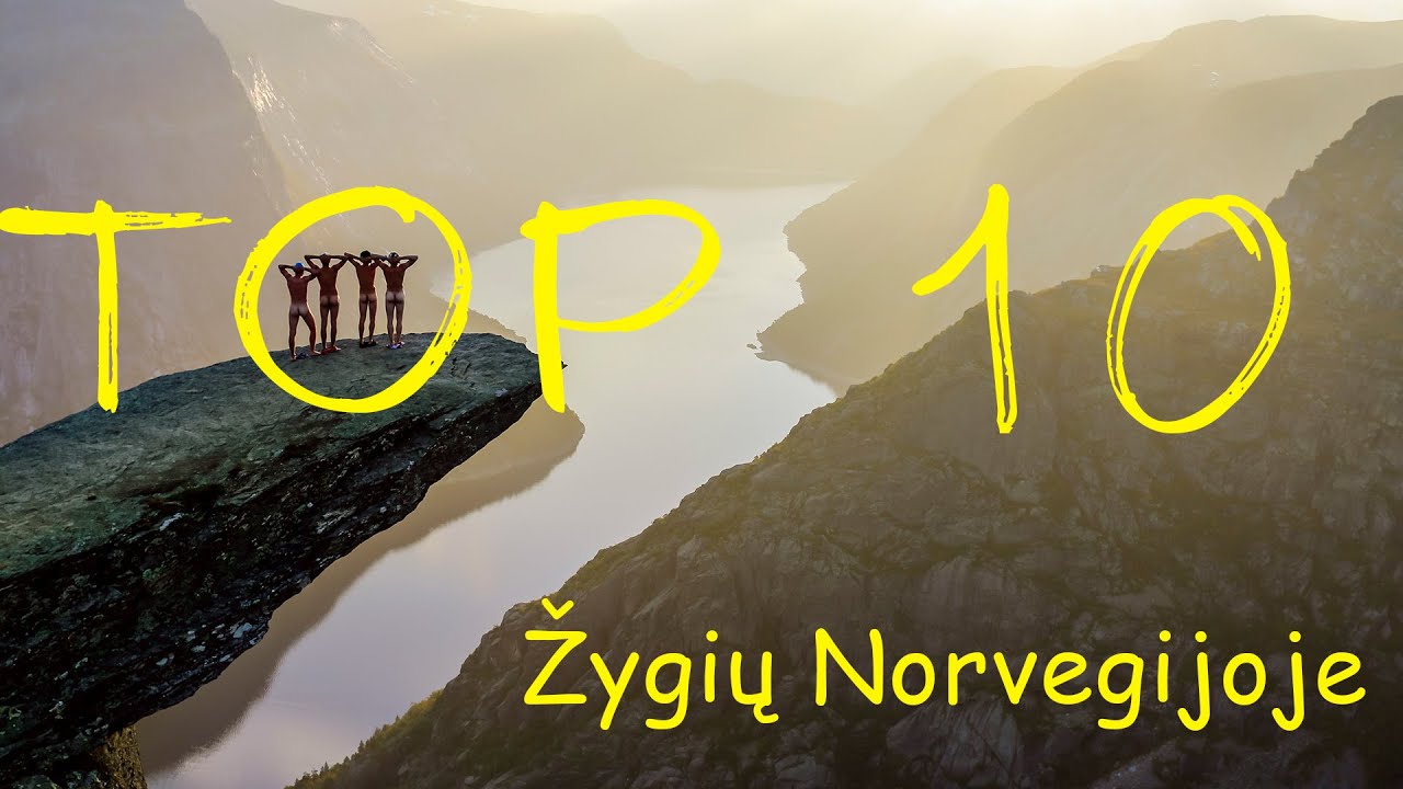 TOP 10 žygių Norvegijoje