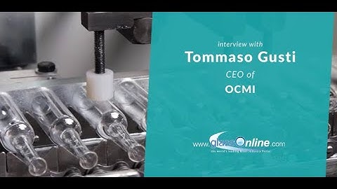 Video interview with Tommaso Gusti, CEO of OCMI