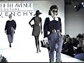 Givenchy Fashions Runway Show  1983