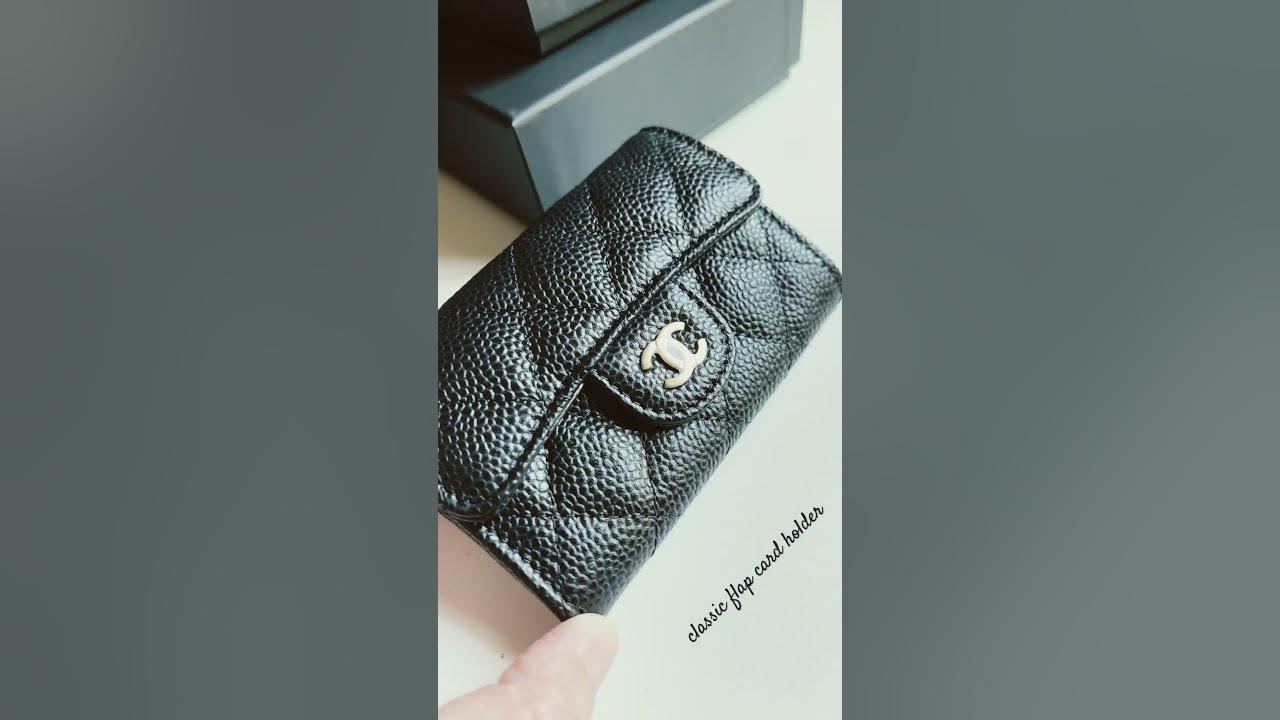 CHANEL SLG REVIEW (Chanel card holder, small wallet and WOC) 