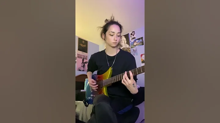 Last Resort solo electric guitar cover |Jess Lai m...