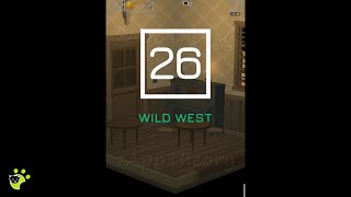 50 Tiny Room Escape 26 Wild West (3/3 Cards) Full Walkthrough (Kiary Games) screenshot 2