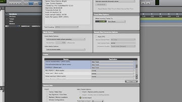 Importing Files & Session Data IV: How To Import Session Data In Pro Tools