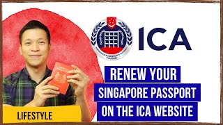 How To Renew Your Singapore Passport Online on the ICA Website. screenshot 3